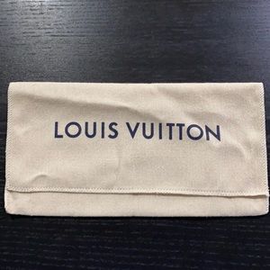 Louis Vuitton Wallet Dust Bag Cover AUTHENTIC